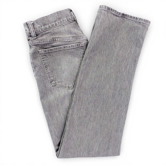 Madewell ’90s Straight Jeans Women’s Sz 26 Gray Wash High Rise Classic Denim - Picture 12 of 12